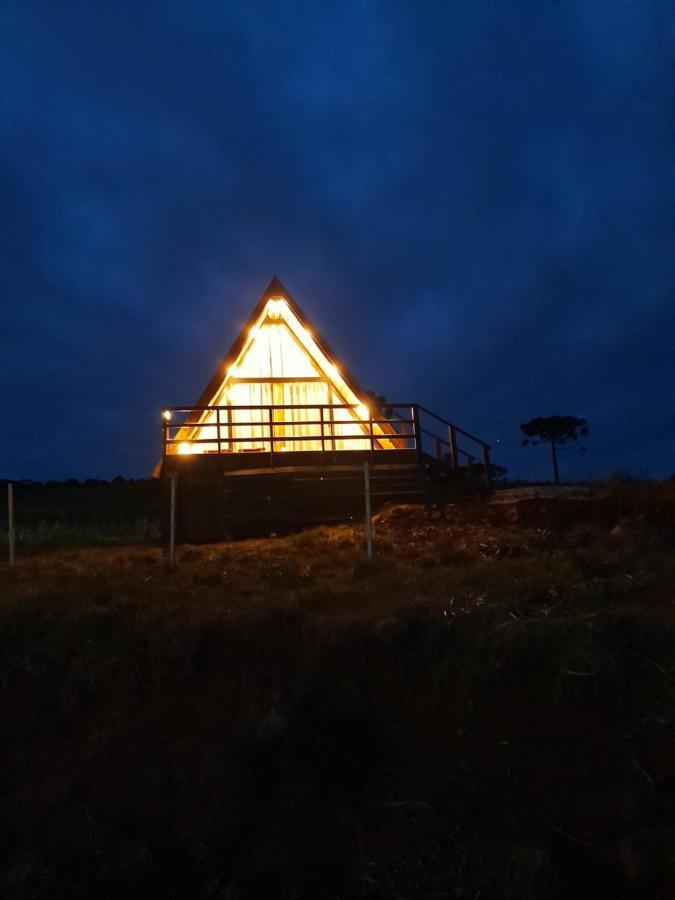 Chale A-Frame Da Fazenda Villa Bom Jardim da Serra Exterior photo